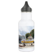 Boote auf dem harten edelstahlflasche (Links)