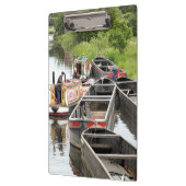 BOOTE AUF DEM KANAL KLEMMBRETT (Links)