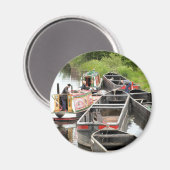 BOOTE AUF DEM KANAL MAGNET (Vorderseite/Rückseite)