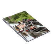 BOOTE AUF DEM KANAL NOTIZBLOCK (Rechte Seite)