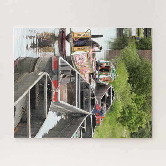 BOOTE AUF DEM KANAL PUZZLE (Horizontal)