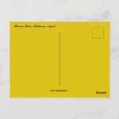 Boote auf dem Phewa Lake Pokhara Nepal Postkarte (Rückseite)