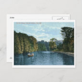 Boote auf dem Rideau-Kanal, Ottawa Vintag Postkarte (Vorne/Hinten)