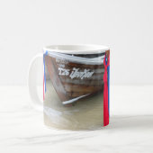 Boote auf den Phi-Phi-Inseln des Strand-|, Kaffeetasse (Vorderseite Links)