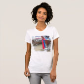 Boote auf den Phi-Phi-Inseln des Strand-|, T-Shirt (Vorne ganz)