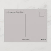 Boote auf der Insel Nord-Kingstown Rhode Postkarte (Rückseite)