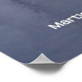 Boote auf der Monterey Bay Poster (Ecke)