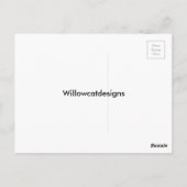 Boote auf Lake Erie Paper Collage Postcard Postkarte (Rückseite)