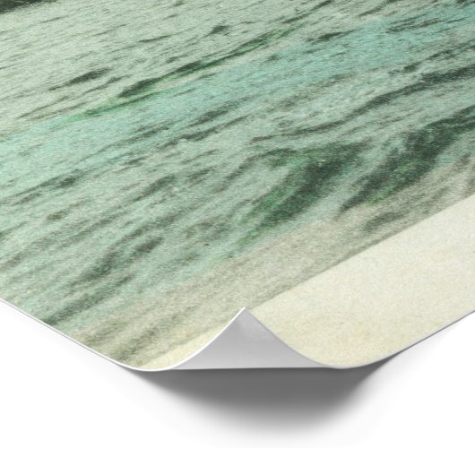 Boote auf San Francisco BayAlameda, CA Poster (Ecke)