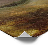 Boote aus Dieppe, die aus dem Fischfang zurückkehr Poster (Ecke)