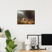 Boote aus Dieppe, die aus dem Fischfang zurückkehr Poster (Heimbüro)