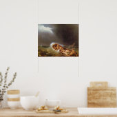 Boote aus Dieppe, die aus dem Fischfang zurückkehr Poster (Küche)