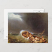 Boote aus Dieppe, die aus dem Fischfang zurückkehr Postkarte (Vorne/Hinten)