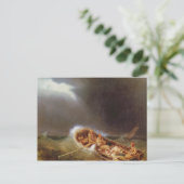 Boote aus Dieppe, die aus dem Fischfang zurückkehr Postkarte (Stehend Vorderseite)