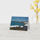 Boote bei Bermuda Karte (Gelbe Blume)