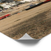 Boote bei Ebbe, St Ives Harbour Poster (Ecke)