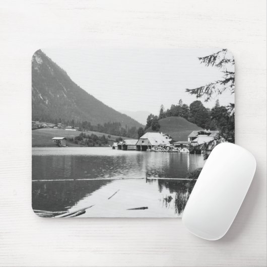Boote bei Konigssee, c.1910 Mousepad (Mit Mouse)