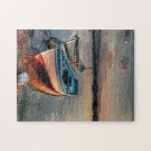 Boote bei Sonnenuntergang Puzzle (Horizontal)