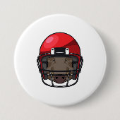 Boote beim Fußball-Sport Button (Vorderseite)