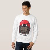 Boote beim Fußball-Sport Sweatshirt (Vorne ganz)
