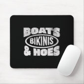 Boote Bikinis Und Häschen Boot Liebe Bootfahren Kr Mousepad (Mit Mouse)