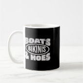 Boote Bikinis Und Häschen Bootsliebe Bootfahren Cr Kaffeetasse (Links)