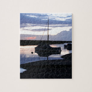 Boote Blakeney an der Dämmerung Puzzle