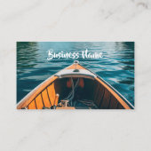 Boote Bootfahren Unterricht Verkauf Vermietung maß Visitenkarte (Rückseite)