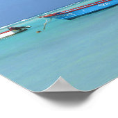 Boote Caribbean Poster (Ecke)