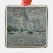 Boote Claude Monets | oder Regatta in Argenteuil Ornament Aus Metall (Vorne)