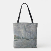 Boote Claude Monets | oder Regatta in Argenteuil Tasche (Rückseite)