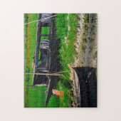 Boote des Bangladesch River. Puzzle (Vertikal)