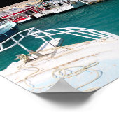 Boote des Roten Meeres Poster (Ecke)
