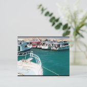 Boote des Roten Meeres Postkarte (Stehend Vorderseite)