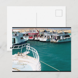 Boote des Roten Meeres Postkarte