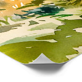 Boote, die am Fluss Havelland liegen Poster (Ecke)