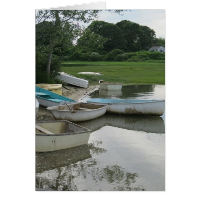 "Boote, die an der Küste liegen" (Vorne)