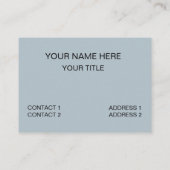 Boote, die Spaß mit den Wellenbooten haben Visitenkarte (Rückseite)