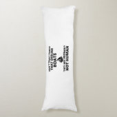 BOOTE DISKUTIEREN NICHT MENSCHEN SEITENSCHLÄFERKISSEN (Vorderseite Vertikal)