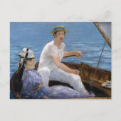 Boote | Édouard Manet Postkarte (Vorderseite)