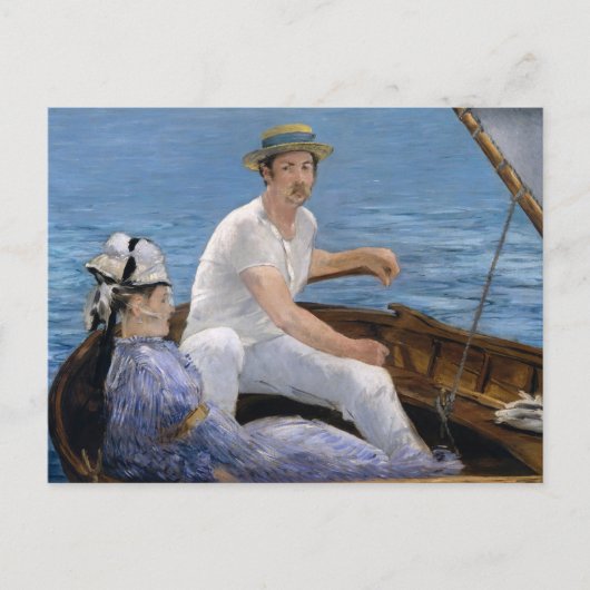 Boote | Édouard Manet Postkarte (Vorderseite)