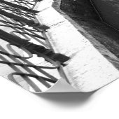 Boote entlang eines Kanals in der italienischen St Poster (Ecke)