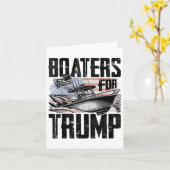 Boote für Trump _1 Karte (Gelbe Blume)