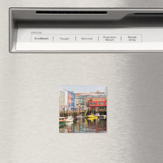 Boote gegossen | Portland, Maine Magnet (In Situ (Geschirrspüler))