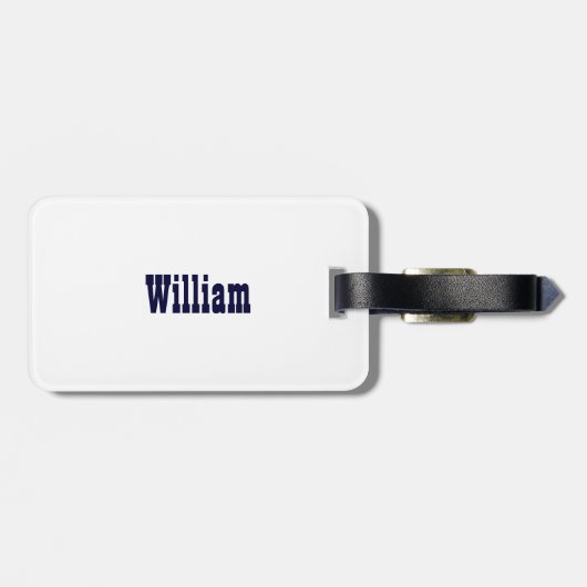 BOOTE GEPÄCKANHÄNGER (Rückseite horizontal)