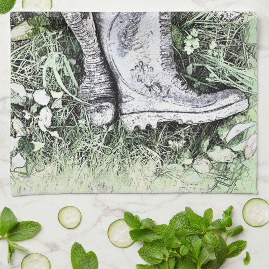 BOOTE GESCHIRRTUCH (Gefaltet)