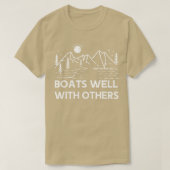 Boote gut mit anderen Swinger Boote T-Shirt (Design vorne)
