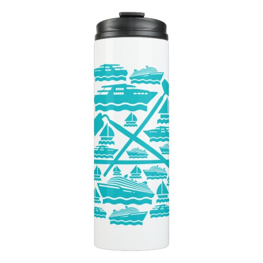 Boote & Hacken Thermosbecher (Vorderseite)