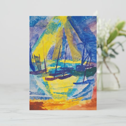 Boote im Abend Sun | Fritz Schaefler (Stehend Vorderseite)