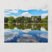 Boote im Bois de Boulogne - Paris Postkarte (Vorderseite)